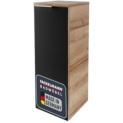 Fackelmann B. BRILLANT Midischrank - 30cm, Anthrazit Glas/Braun Fackelmann B. BRILLANT Midischrank - 30cm, Anthrazit Glas/Braun