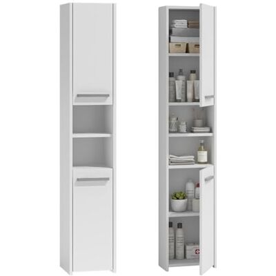 Home Collective Badschrank, Hochschrank, Badregal, Waschmaschine Trockner WC 30 x 170 x 30 cm (B x H x T) Home Collective Badschrank, Hochschrank, Badregal, Waschmaschine Trockner WC 30 x 170 x 30 cm (B x H x T)