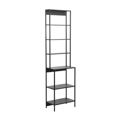 trendteam smart living Regal Lorin Metallrahmen Schwarz Pulverbes · B 51 x H 190 cm trendteam smart living Regal Lorin Metallrahmen Schwarz Pulverbes · B 51 x H 190 cm