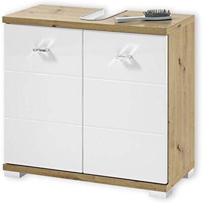 BALCULINA - BASIC - Weiß Hochglanz - 60x31x57 - Badezimmer Schrank BALCULINA - BASIC - Weiß Hochglanz - 60x31x57 - Badezimmer Schrank