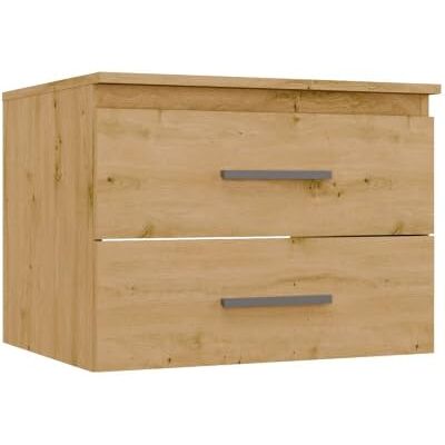 CDF Waschbeckenunterschrank Badschrank Badezimmer 60 cm Eiche Artisan 2 Schubladen, 16 mm Spanplatte, matt, 60x50x45 cm, Selbstmontage, 2 Jahre Garantie, 19 kg Gewicht, modern, hoch, platzsparend CDF Waschbeckenunterschrank Badschrank Badezimmer 60 cm Eiche Artisan 2 Schubladen, 16 mm Spanplatte, matt, 60x50x45 cm, Selbstmontage, 2 Jahre Garantie, 19 kg Gewicht, modern, hoch, platzsparend