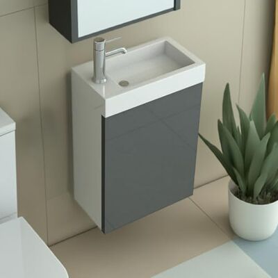 Jet-Line AARAU Grau Badset - Badezimmer Set Jet-Line AARAU Grau Badset - Badezimmer Set