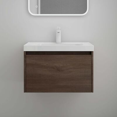 Mai & Mai Badmöbelset Waschtisch mit Unterschrank 60cm Badezimmermöbel Eiche Stirling, inkl. Waschbecken aus Mineralguss Salerno Mai & Mai Badmöbelset Waschtisch mit Unterschrank 60cm Badezimmermöbel Eiche Stirling, inkl. Waschbecken aus Mineralguss Salerno