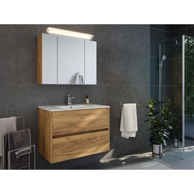 Magnolia Home Badmöbelset Taifun 80cm 2tlg mit Spiegelschrank Magnolia Home Badmöbelset Taifun 80cm 2tlg mit Spiegelschrank