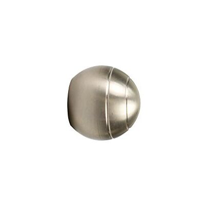 iso-design Edelstahl Endstück Kugel für 16 mm Gardinenstangen – Set 2 iso-design Edelstahl Endstück Kugel für 16 mm Gardinenstangen – Set 2