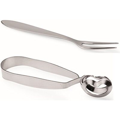 TAMLED Schneckenbesteck Gabel und Zange TAMLED Schneckenbesteck Gabel und Zange