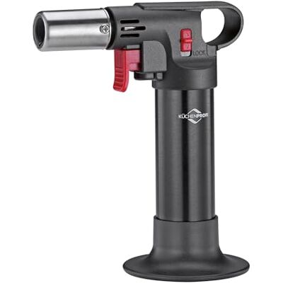 KÜCHENPROFI Flambierbrenner CLASSIC, nachfüllbar, einstellbare Flamme Küchenbrenner, für Karamellisieren, Gratinieren und Flambieren, Verriegelungsfunktion, Dauerbetrieb, nachfüllbar KÜCHENPROFI Flambierbrenner CLASSIC, nachfüllbar, einstellbare Flamme Küchenbrenner, für Karamellisieren, Gratinieren und Flambieren, Verriegelungsfunktion, Dauerbetrieb, nachfüllbar