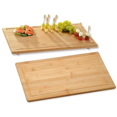 Kesper Schneide- und Abdeckplatte 2 Stück FSC Bambusholz Herdabdeckplatte je 50 x 28 x 4 cm ideal auch als Ceranfeldabdeckung Kesper Schneide- und Abdeckplatte 2 Stück FSC Bambusholz Herdabdeckplatte je 50 x 28 x 4 cm ideal auch als Ceranfeldabdeckung