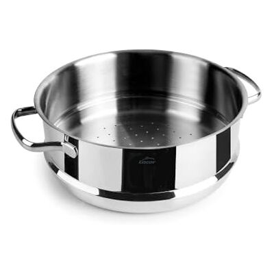 LACOR 32520 – Basic Cuscusera, Edelstahl 18/10, vielseitig Aus lebensmittelechtem Edelstahl gefertigt; hohe Korrosionsbeständigkeit und Haltbarkeit im täglichen Gebrauch LACOR 32520 – Basic Cuscusera, Edelstahl 18/10, vielseitig Aus lebensmittelechtem Edelstahl gefertigt; hohe Korrosionsbeständigkeit und Haltbarkeit im täglichen Gebrauch