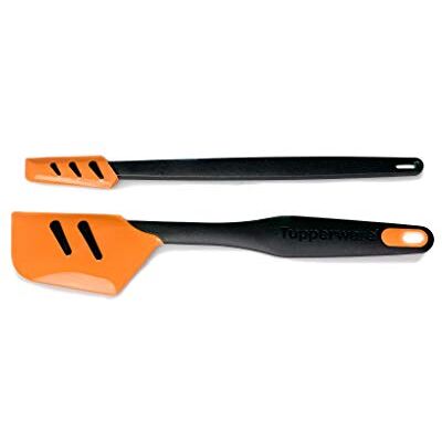Tupperware Griffbereit Top-Schaber schwarz-orange D167 + Kleiner Top-Schaber D78 Tupperware Griffbereit Top-Schaber schwarz-orange D167 + Kleiner Top-Schaber D78