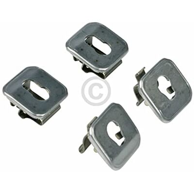 eVendix Buchsenset kompatibel mit BOSCH 00631174 für Einhängegitter Auszug rechts/links Backofen eVendix Buchsenset kompatibel mit BOSCH 00631174 für Einhängegitter Auszug rechts/links Backofen