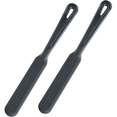Westmark 2 Crêpes-Spatel, Länge: je 33 cm, Gentle, Schwarz, 286622E3 Westmark 2 Crêpes-Spatel, Länge: je 33 cm, Gentle, Schwarz, 286622E3