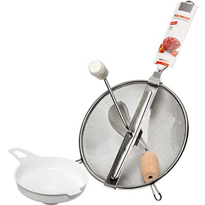 Westmark Einkoch-Set S- Küchensieb & Einmach-Trichter für Marmelade, Mus oder Brei 20cm Durchmesser besonders einfache Reinigung (2-teilig) Westmark Einkoch-Set S- Küchensieb & Einmach-Trichter für Marmelade, Mus oder Brei 20cm Durchmesser besonders einfache Reinigung (2-teilig)