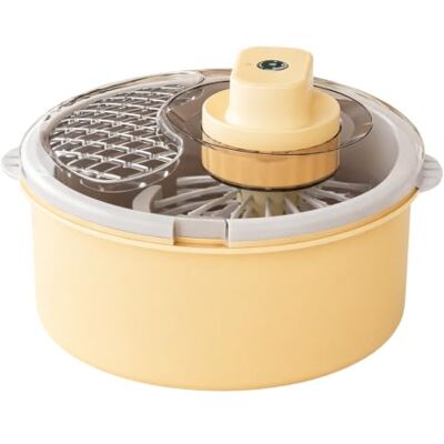 Generic Fruit Cleaner Spinner 12,2 x 12,2 Zoll für Salatfrüchte und Gemüse Multifunktionaler Gemüsestrockner 12,2 x 12,2 Zoll für Salat, Obst und Gemüse; Salatschleuder und Gemüswaschmaschine; Korb Generic Fruit Cleaner Spinner 12,2 x 12,2 Zoll für Salatfrüchte und Gemüse Multifunktionaler Gemüsestrockner 12,2 x 12,2 Zoll für Salat, Obst und Gemüse; Salatschleuder und Gemüswaschmaschine; Korb