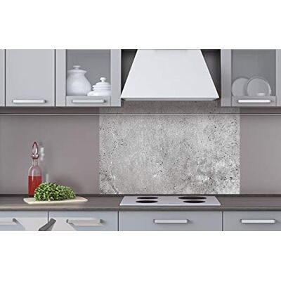 Dimex Küchenrückwand Verbundplatte Beton II 60 x 40 cm Spritzschutz Küche für Herd & Spüle Premium Qualität Acrylglas, Stärke 5 mm Made in EU Dimex Küchenrückwand Verbundplatte Beton II 60 x 40 cm Spritzschutz Küche für Herd & Spüle Premium Qualität Acrylglas, Stärke 5 mm Made in EU