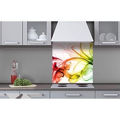 Dimex Küchenrückwand Verbundplatte Rauch 60 x 60 cm Spritzschutz Küche für Herd & Spüle Premium Qualität Acrylglas, Stärke 5 mm Made in EU Dimex Küchenrückwand Verbundplatte Rauch 60 x 60 cm Spritzschutz Küche für Herd & Spüle Premium Qualität Acrylglas, Stärke 5 mm Made in EU