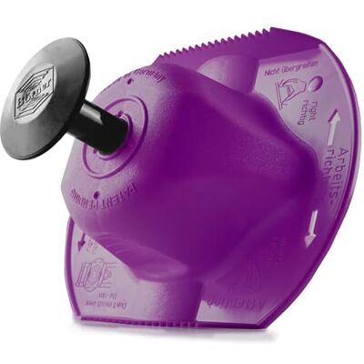 Börner Sicherheitsfruchthalter (Violett) • Fingerschutz für Hobel/Küchenreibe • Handschutz für sicheres Hobeln & Reiben • Gemüsehalter für alle V-Hobel & Reiben • Fruchthalter Börner Sicherheitsfruchthalter (Violett) • Fingerschutz für Hobel/Küchenreibe • Handschutz für sicheres Hobeln & Reiben • Gemüsehalter für alle V-Hobel & Reiben • Fruchthalter