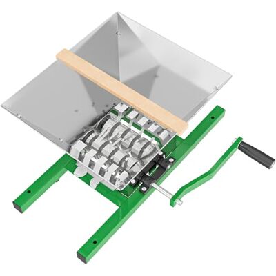 Wiltec Obstmühle mit 7L Trichter und Handkurbel Obsthäcksler leicht zu reinigen für Saftpresse Obstpresse zur Herstellung von Saft Würze oder Most Wiltec Obstmühle mit 7L Trichter und Handkurbel Obsthäcksler leicht zu reinigen für Saftpresse Obstpresse zur Herstellung von Saft Würze oder Most