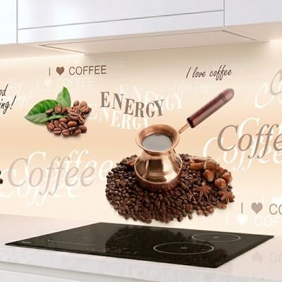 Rodnik Küchenrückwand ABS-Platte, Spritzschutz mit Direktdruck, pflegeleicht, formstabil. Große Motivauswahl (Coffee, 60x400 cm) Rodnik Küchenrückwand ABS-Platte, Spritzschutz mit Direktdruck, pflegeleicht, formstabil. Große Motivauswahl (Coffee, 60x400 cm)