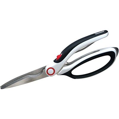 Zyliss E46500 Universalschere, Küchenschere für alle Zwecke, Kartonmesser, Scherenarretierung zur Sicherheit, Spülmaschinenfest, 5 Jahre Garantie Zyliss E46500 Universalschere, Küchenschere für alle Zwecke, Kartonmesser, Scherenarretierung zur Sicherheit, Spülmaschinenfest, 5 Jahre Garantie