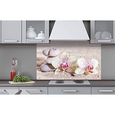 Dimex Küchenrückwand Verbundplatte Zen Garten 100 x 60 cm Spritzschutz Küche für Herd & Spüle Premium Qualität Acrylglas, Stärke 5 mm Made in EU Dimex Küchenrückwand Verbundplatte Zen Garten 100 x 60 cm Spritzschutz Küche für Herd & Spüle Premium Qualität Acrylglas, Stärke 5 mm Made in EU