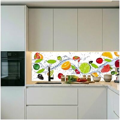 Dimex Küchenrückwand Folie selbstklebend Obst Klebefolie Dekofolie Spritzschutz für Küche Premium QUALITÄT Made in EU 180 x 60 cm Dimex Küchenrückwand Folie selbstklebend Obst Klebefolie Dekofolie Spritzschutz für Küche Premium QUALITÄT Made in EU 180 x 60 cm