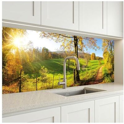 Dimex Küchenrückwand Folie selbstklebend Wiese Klebefolie Dekofolie Spritzschutz für Küche Made in EU 180 cm x 60 cm Dimex Küchenrückwand Folie selbstklebend Wiese Klebefolie Dekofolie Spritzschutz für Küche Made in EU 180 cm x 60 cm