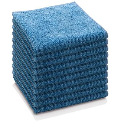 e-cloth Mehrzwecktuch, Mikrofaser, Blau, 10er Pack e-cloth Mehrzwecktuch, Mikrofaser, Blau, 10er Pack