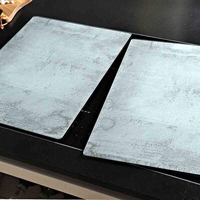 Kesper 366-40 Herdabdeckplatte 50x38,5x0,8cm Glas, steingrau, 2-teilig (1 Set) Kesper 366-40 Herdabdeckplatte 50x38,5x0,8cm Glas, steingrau, 2-teilig (1 Set)