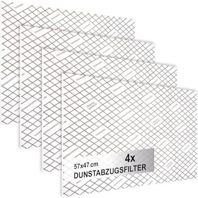 com-four ® 4x Dunstabzugsfilter für Dunstabzugshaube Hohe Filterleistung 1 mm Flachfilter Universal zuschneidbar mit Sättigungsanzeige 100% kompostierbar 57 x 47 cm com-four ® 4x Dunstabzugsfilter für Dunstabzugshaube Hohe Filterleistung 1 mm Flachfilter Universal zuschneidbar mit Sättigungsanzeige 100% kompostierbar 57 x 47 cm