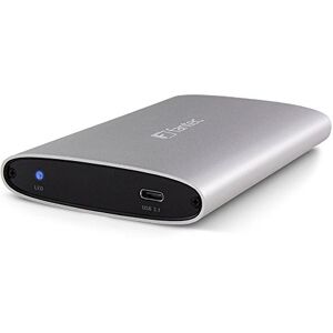 Fantec ALU-25U31 Externes Festplattengehäuse (für den Einbau einer 6,35 cm (2,5 Zoll) SATA Festplatte oder SSD, USB 3.1 und UASP, Datentransfer bis 10Gbit/s, passive Kühlung, Aluminium Gehäuse) silber Fantec ALU-25U31 Externes Festplattengehäuse (für den Einbau einer 6,35 cm (2,5 Zoll) SATA Festplatte oder SSD, USB 3.1 und UASP, Datentransfer bis 10Gbit/s, passive Kühlung, Aluminium Gehäuse) silber