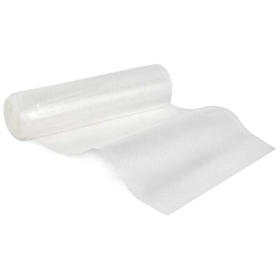 Allpax Vakuumrollen 2er Set, je 3 m x 30 cm, 2 BPA-freie Rollen für individuellen Zuschnitt, passend für alle Vakuumierer, sehr stark & reißfest mit 105 µm Dicke Allpax Vakuumrollen 2er Set, je 3 m x 30 cm, 2 BPA-freie Rollen für individuellen Zuschnitt, passend für alle Vakuumierer, sehr stark & reißfest mit 105 µm Dicke