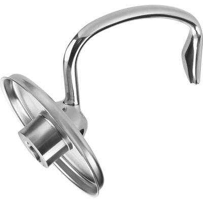 MMOBIEL Edelstahl Knethaken K45DH für KitchenAid 4.3, 4.7/4.8L Artisan & Classic Serie Küchenmaschinen Zubehör von Kneten von Brothakenaufsätz Mixen Zubehör Ersatz – Spülmaschinenfest MMOBIEL Edelstahl Knethaken K45DH für KitchenAid 4.3, 4.7/4.8L Artisan & Classic Serie Küchenmaschinen Zubehör von Kneten von Brothakenaufsätz Mixen Zubehör Ersatz – Spülmaschinenfest