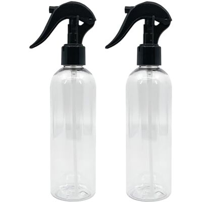 BIOHY Sprühflasche (transparent) 250 ml (2er-Set), Pumpsprüher, Handwerk Chemiebeständiger Pumpsprüher für Reinigungsmittel und Öl, Pumpflasche für Handwerk, Hobby und Haushalt BIOHY Sprühflasche (transparent) 250 ml (2er-Set), Pumpsprüher, Handwerk Chemiebeständiger Pumpsprüher für Reinigungsmittel und Öl, Pumpflasche für Handwerk, Hobby und Haushalt