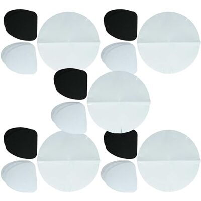 vhbw 15x Papierfilter, 15x Aktivkohlefilter, 15x Fettfilter kompatibel mit DeLonghi F18316, F18436 Fritteuse 45-tlg. Filter-Set vhbw 15x Papierfilter, 15x Aktivkohlefilter, 15x Fettfilter kompatibel mit DeLonghi F18316, F18436 Fritteuse 45-tlg. Filter-Set