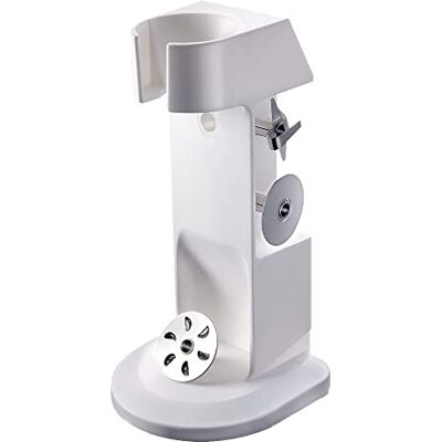 bamix Zubehör Stand Deluxe für alle Stabmixer, Halter freistehend oder Wandmontage, Made in Switzerland, Weiß bamix Zubehör Stand Deluxe für alle Stabmixer, Halter freistehend oder Wandmontage, Made in Switzerland, Weiß