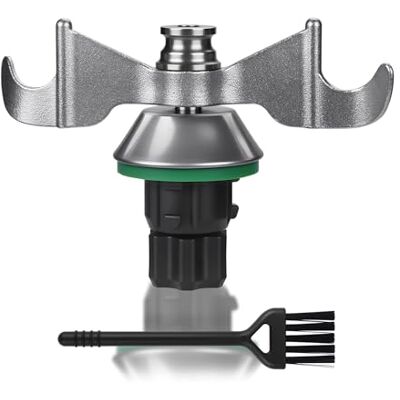 MMOBIEL Teigmesser für Thermomix TM7, TM6 & TM5 aus Edelstahl von – Teigmischmesser Ersatzteil Ideal für Brotteig, Pizzateig & Mehr – Kein Teig-Rückstand – (Teigknetmesser) MMOBIEL Teigmesser für Thermomix TM7, TM6 & TM5 aus Edelstahl von – Teigmischmesser Ersatzteil Ideal für Brotteig, Pizzateig & Mehr – Kein Teig-Rückstand – (Teigknetmesser)