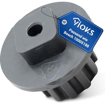 VIOKS Zahnrad für Förderschnecke Fleischwolf Ersatz für Bosch 10005188 Ritzelrad Förderrad Kupplung Mitnehmer Antriebsmaschine, CompactPower MFW3520W MFW3520G MFW3630A MFW3630I MFW3640A MFW3850B VIOKS Zahnrad für Förderschnecke Fleischwolf Ersatz für Bosch 10005188 Ritzelrad Förderrad Kupplung Mitnehmer Antriebsmaschine, CompactPower MFW3520W MFW3520G MFW3630A MFW3630I MFW3640A MFW3850B