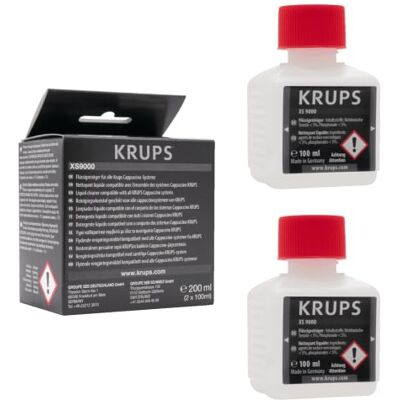 Krups Reiniger XS900010 kompatibel mit/Ersatzteil für EA9000 EA9010 BARISTA Milchaufschäumer Vollautomat Krups Reiniger XS900010 kompatibel mit/Ersatzteil für EA9000 EA9010 BARISTA Milchaufschäumer Vollautomat
