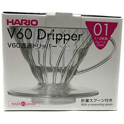 HARIO VD-01T Kaffeemühle, 400 ml, farblos, Size 1 , HARIO VD-01T Kaffeemühle, 400 ml, farblos, Size 1 ,