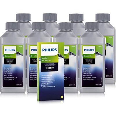 Saeco Reinigungs / Pflege Set von für Kaffeevollautomaten, Kaffeeautomaten(M, 8 Flasche ) Saeco Reinigungs / Pflege Set von für Kaffeevollautomaten, Kaffeeautomaten(M, 8 Flasche )