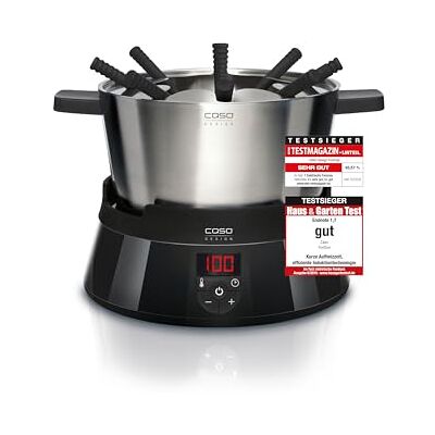 Caso Induktions FonDue für 8 Personen, Temperatureinstellung von 60 bis 240 °C, gleichmäßige Erwärmung durch hochwertigen Fonduetopf Caso Induktions FonDue für 8 Personen, Temperatureinstellung von 60 bis 240 °C, gleichmäßige Erwärmung durch hochwertigen Fonduetopf