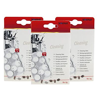 Scanpart 30 Professional Reinigungstabletten Pastillen zur Reinigung von Kaffeemaschinen Scanpart 30 Professional Reinigungstabletten Pastillen zur Reinigung von Kaffeemaschinen
