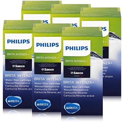 Saeco Intenza+ Wasserfilter von BRITA, Filter, Kartusche, 6er Pack Saeco Intenza+ Wasserfilter von BRITA, Filter, Kartusche, 6er Pack