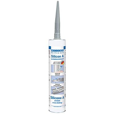 WEICON Silikon A 310 ml Grau Universalkleber extrem elastisch WEICON Silikon A 310 ml Grau Universalkleber extrem elastisch
