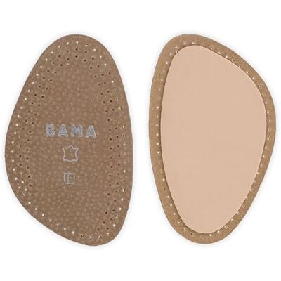 Bama Einlegesohle Leather ½ – Schuheinlagen aus Leder, stoßdämpfende Halb-Sohlen für optimalen Komfort, Schuheinlagen für Erwachsene, 1 Paar 36/37 EUR Bama Einlegesohle Leather ½ – Schuheinlagen aus Leder, stoßdämpfende Halb-Sohlen für optimalen Komfort, Schuheinlagen für Erwachsene, 1 Paar 36/37 EUR