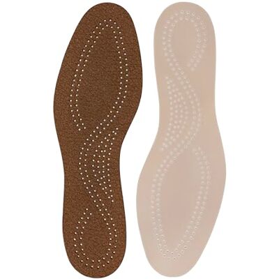 Bama Einlegesohle Leather Fiber – Schuheinlagen aus Leder, dämpfender Schuhschutz, recycelte & feuchtigkeitsabsorbierende Lederfaser, hochwertige Schuheinlagen für Erwachsene, 1 Paar 38/39 EUR Bama Einlegesohle Leather Fiber – Schuheinlagen aus Leder, dämpfender Schuhschutz, recycelte & feuchtigkeitsabsorbierende Lederfaser, hochwertige Schuheinlagen für Erwachsene, 1 Paar 38/39 EUR