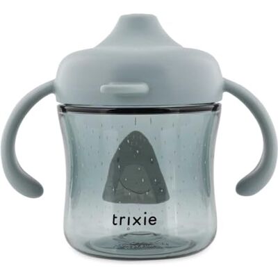 Trixie Trinklernbecher ab 4 Monate, Auslaufsicher Becher aus Tritan™ (Mr. Shark) Trixie Trinklernbecher ab 4 Monate, Auslaufsicher Becher aus Tritan™ (Mr. Shark)