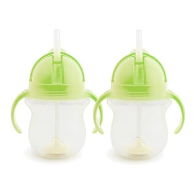 Munchkin 2 Pack Click Lock Tipp&Nippe Babys 207ml Vert Munchkin 2 Pack Click Lock Tipp&Nippe Babys 207ml Vert