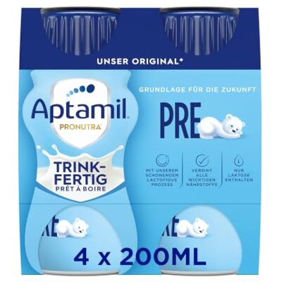 Aptamil Pronutra-ADVANCE PRE – 6x4x200 ml – Anfangsmilch von Geburt an Aptamil Pronutra-ADVANCE PRE – 6x4x200 ml – Anfangsmilch von Geburt an